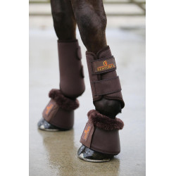 Gesloten peesbeschermers 3D Spacer Kentucky Bruin Gesloten peesbeschermers 3D Spacer Kentucky Bruin