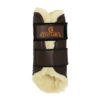 Gesloten voorste leren peesbeschermers Kentucky Bruin