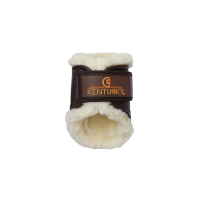 Gesloten peesbeschermers Leer achter kort Kentucky Bruin