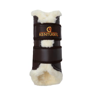 Gesloten peesbeschermers Leer achter Kentucky Gesloten peesbeschermers Leer achter Kentucky
