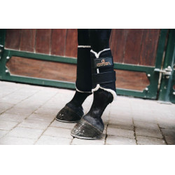 Gesloten voorste Solimbra beenbeschermers Kentucky Zwart