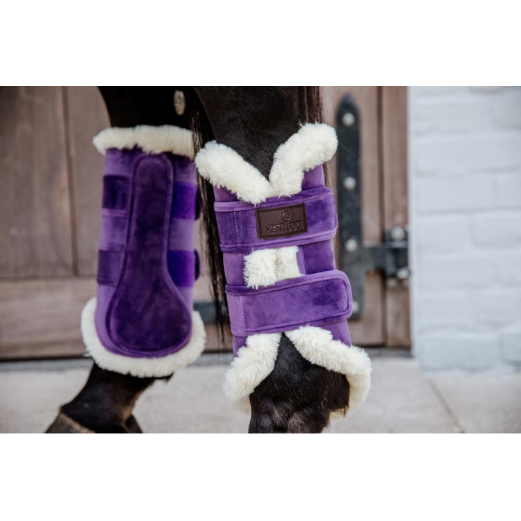 Gesloten peesbeschermers Velvet Contrast Kentucky