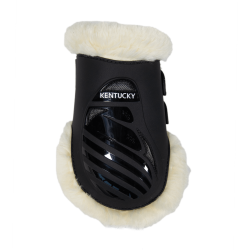 Elastische kogelbeschermer vegan schapenvacht Kentucky Zwart Elastische kogelbeschermer vegan schapenvacht Kentucky Zwart