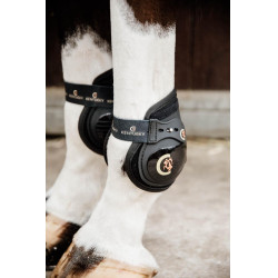 Elastische kogelbeschermers Moonboots Kentucky Zwart Elastische kogelbeschermers Moonboots Kentucky Zwart