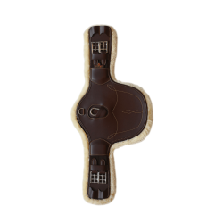 Korte singel met schapenvacht Kentucky Bruin