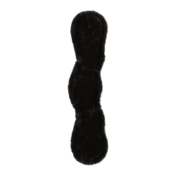 Afneembare schapenvacht voor korte anatomische singel Kentucky Zwart