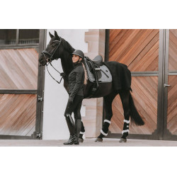 Afneembare schapenvacht voor korte anatomische singel Kentucky Zwart