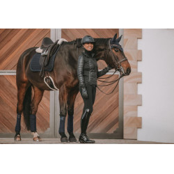 Afneembare schapenvacht voor korte anatomische singel Kentucky Zwart