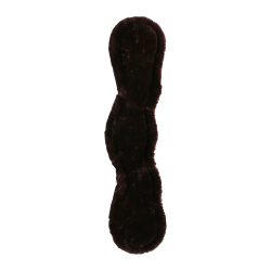 Afneembare schapenvacht voor korte anatomische singel Kentucky Bruin Afneembare schapenvacht voor korte anatomische singel Kentucky Bruin