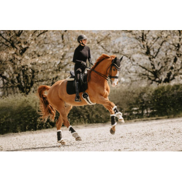 Korte schapenvacht singel Kentucky Zwart