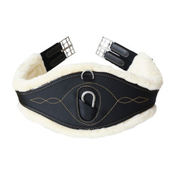 Anatomische singel schapenwol Kentucky Zwart