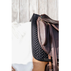 Zadeldek Fishbone Competitie dressuur Kentucky Zwart Zadeldek Fishbone Competitie dressuur Kentucky Zwart