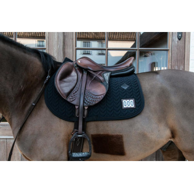 Zadeldoek Fishbone Competitie springen Kentucky Zwart