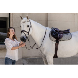 Zadeldekje Pied-de-poule jumping Kentucky Bruin Zadeldekje Pied-de-poule jumping Kentucky Bruin