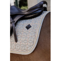Tapis de selle Pied-de-poule jumping Kentucky Beige Tapis de selle Pied-de-poule jumping Kentucky Beige