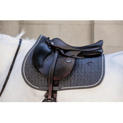 Zadeldoek Wool jumping Kentucky Grijs