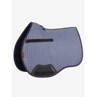 LeMieux Suede GP Vierkant Zadeldek Blauwe gaai LeMieux Suede GP Vierkant Zadeldek Blauwe gaai
