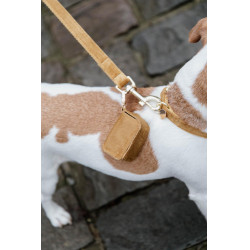 Poepzakje Carré Velvet Kentucky Mosterdkleurig Geel Poepzakje Carré Velvet Kentucky Mosterdkleurig Geel