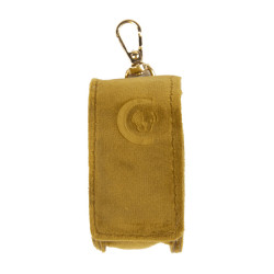 Poepzakje Carré Velvet Kentucky Mosterdkleurig Geel Poepzakje Carré Velvet Kentucky Mosterdkleurig Geel