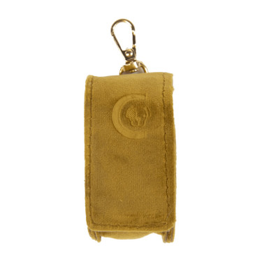 Poepzakje Carré Velvet Kentucky Mosterdkleurig Geel Poepzakje Carré Velvet Kentucky Mosterdkleurig Geel