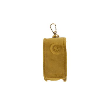 Poepzakje Carré Velvet Kentucky Mosterdkleurig Geel Poepzakje Carré Velvet Kentucky Mosterdkleurig Geel