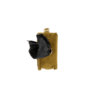 Poepzakje Carré Velvet Kentucky Mosterdkleurig Geel Poepzakje Carré Velvet Kentucky Mosterdkleurig Geel