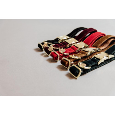 Hondenhalsband Corduroy Kentucky Zwart Hondenhalsband Corduroy Kentucky Zwart
