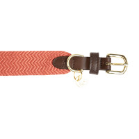 Halsband voor honden Jacquard Kentucky Terracotta Oranje
