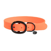 Halsband voor honden Soft Rubber Kentucky Neon oranje Halsband voor honden Soft Rubber Kentucky Neon oranje