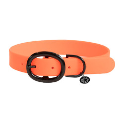 Halsband voor honden Soft Rubber Kentucky Neon oranje