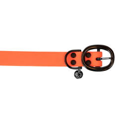 Halsband voor honden Soft Rubber Kentucky Neon oranje