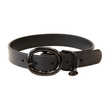 Halsband voor honden Soft Rubber Kentucky Zwart