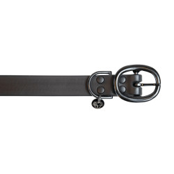 Halsband voor honden Soft Rubber Kentucky Zwart