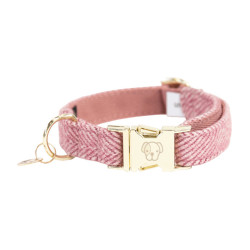 Hondenhalsband Wool Kentucky Lichtroze Hondenhalsband Wool Kentucky Lichtroze