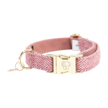 Hondenhalsband Wool Kentucky Lichtroze Hondenhalsband Wool Kentucky Lichtroze