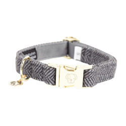 Hondenhalsband Wool Kentucky Grijs Hondenhalsband Wool Kentucky Grijs