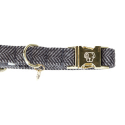 Hondenhalsband Wool Kentucky Grijs Hondenhalsband Wool Kentucky Grijs