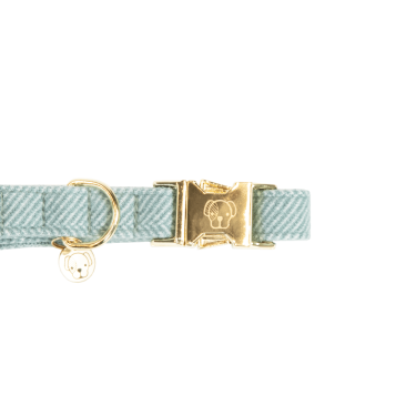 Hondenhalsband Wool Kentucky Lichtblauw