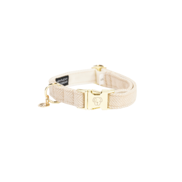 Collier pour chien Wool Kentucky Beige Collier pour chien Wool Kentucky Beige