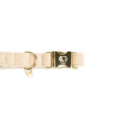 Collier pour chien Wool Kentucky Beige Collier pour chien Wool Kentucky Beige