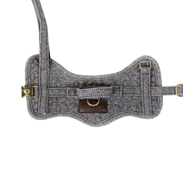 Harnas voor honden Body Safe Wool Kentucky Grijs