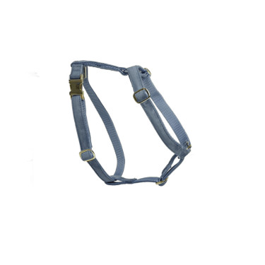 Hondenharnas Velvet Loop Kentucky Lichtblauw