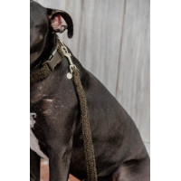 Hondenriem Teddy Fleece 120 cm Kentucky Donkergroen