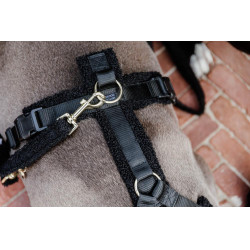 Hondenriem Teddy Fleece 120 cm Kentucky Zwart