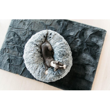 Comfortabele hondenmand Donut Kentucky Grijs