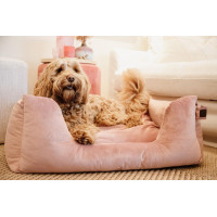 Hondenbed Velvet Kentucky Oudroze