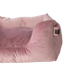 Hondenbed Velvet Kentucky Oudroze Hondenbed Velvet Kentucky Oudroze