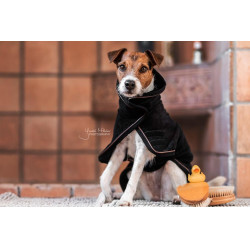 Jas-handdoek Kentucky Zwart Jas-handdoek Kentucky Zwart