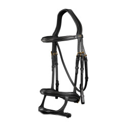 Bridon Dubbele Neusriem D Collection by Dy'on Zwart