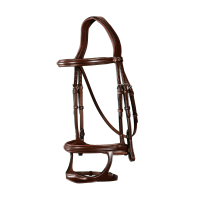 Hoofdstel Dubbele Neusriem New English Collection by Dy'on Bruin